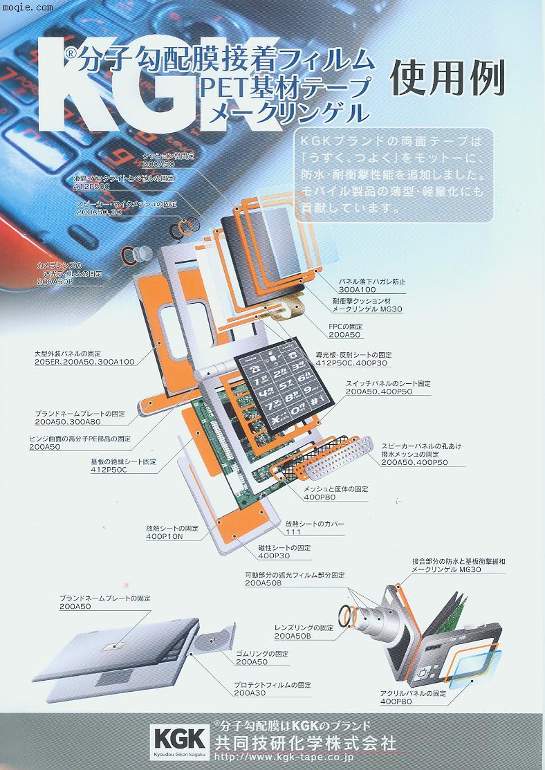 日本共同技研KGK无基材胶带